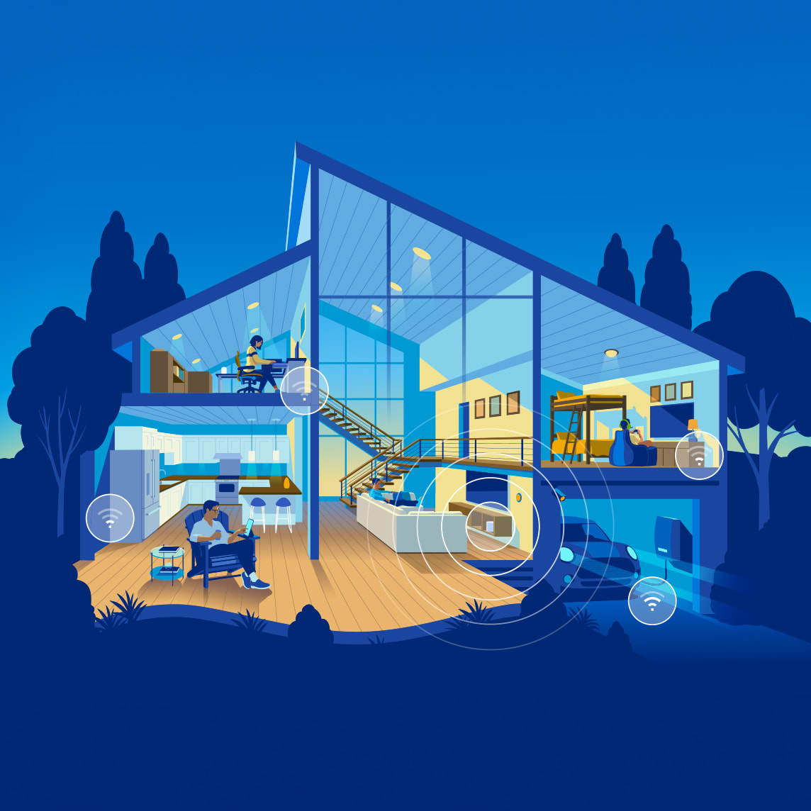 AT&T fiber home without extenders