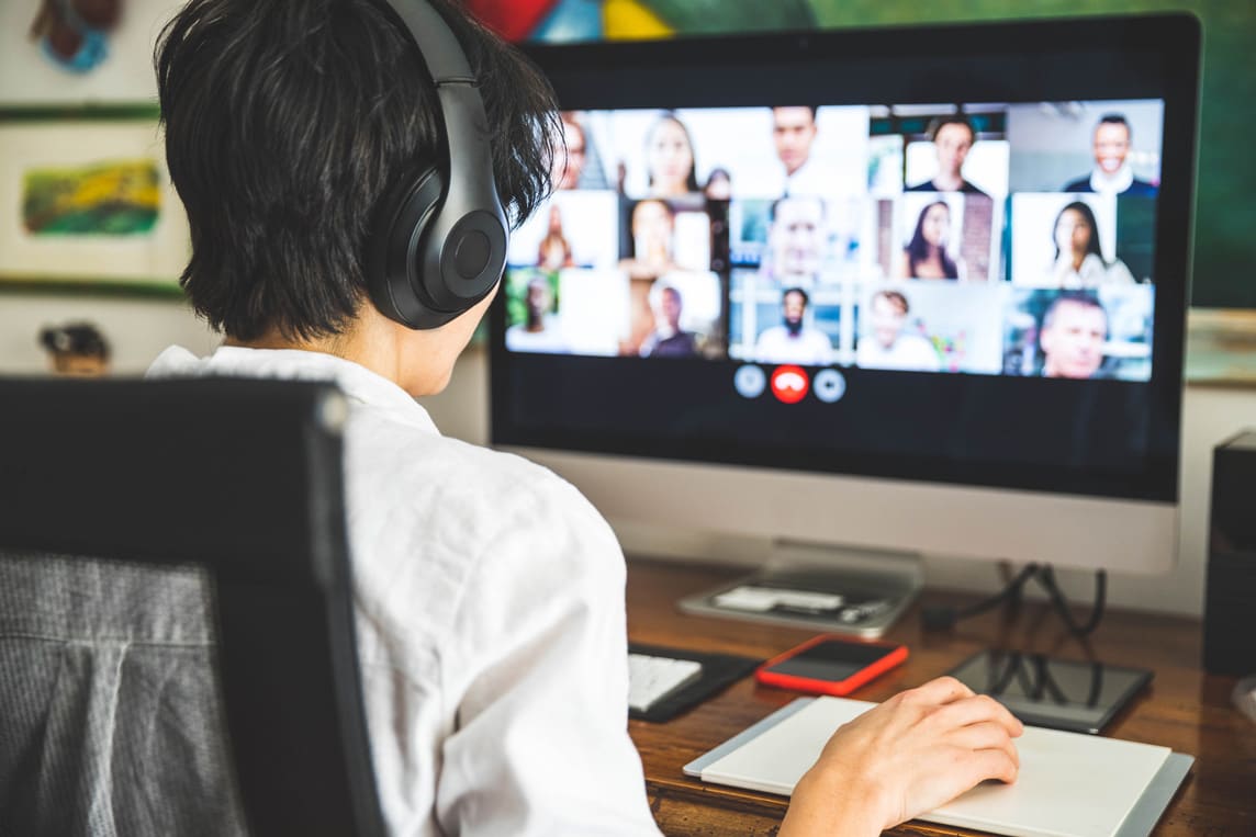 Video call for work